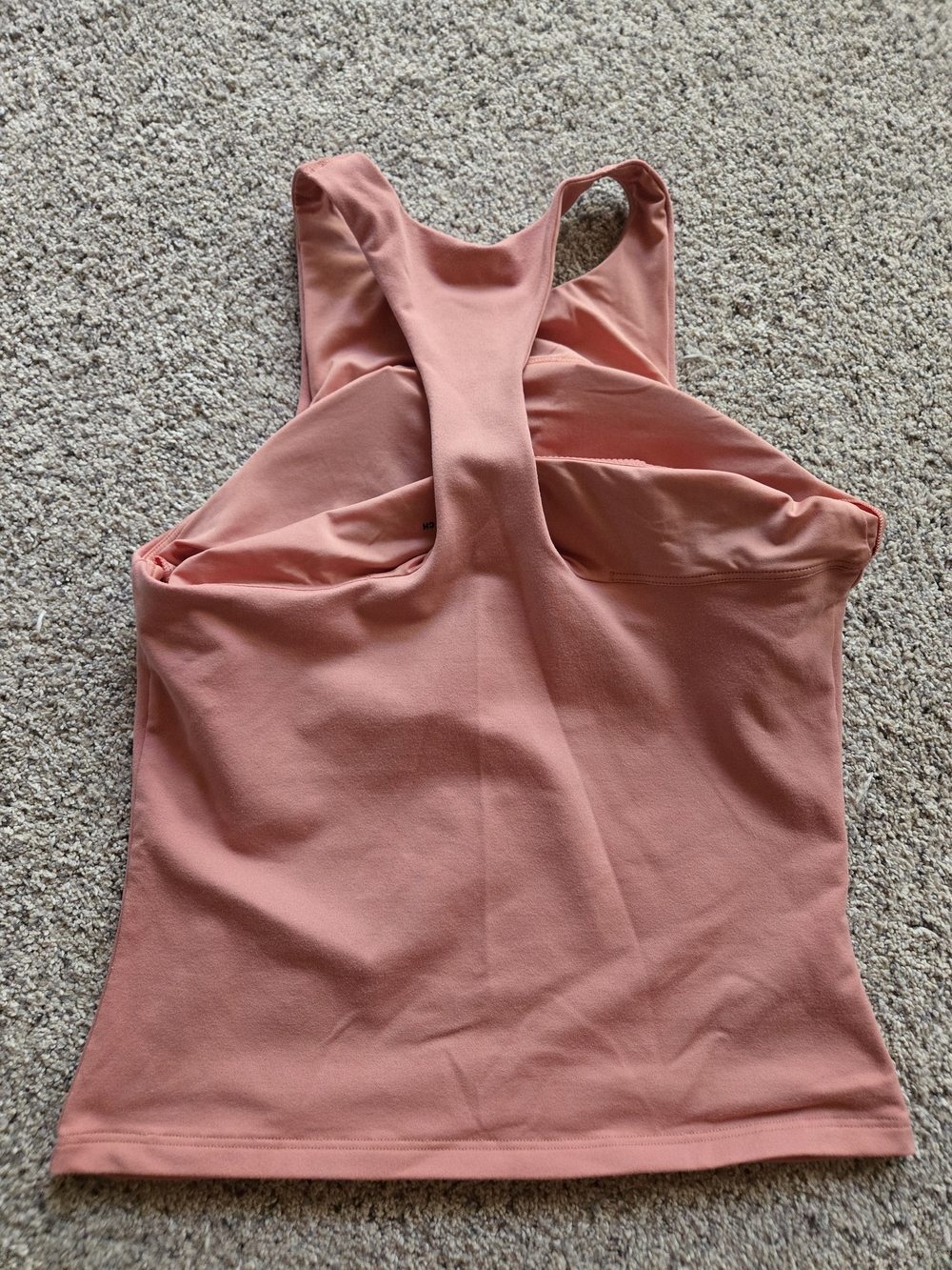 Under Armour Women’s High-Neck Racerback Tank Top - Dusty Rose - Picture 2 of 2